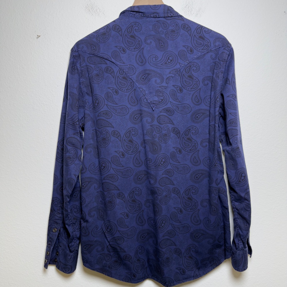 Ryan Michael Men Western Snap Button Down Shirt M… - image 7